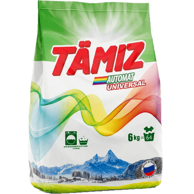 Стиральный порошок 6 кг TAMIZ автомат универсал