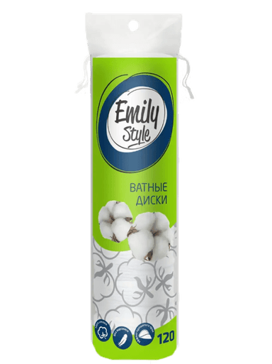 Ватные диски "Emily Style" (120 шт.упак)